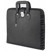Masonic Regalia Black Faux Leather Soft Masonic Apron Carrying Case