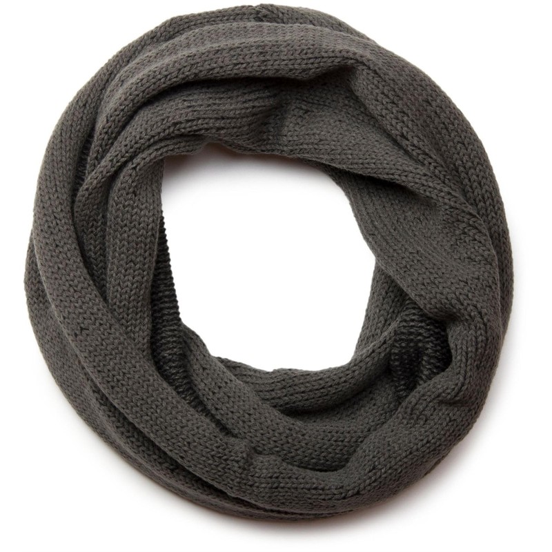 styleBREAKER Men's Plain Beanie Grey Dark grey