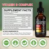 Montue Complejo De Vitamina B Líquido Con B12, B6, B1