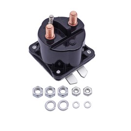 3 Post Solenoid Relay Curved Base 75098822 75089831 80001065 Compatible with Waltco Liftgate, Maxon Liftgate