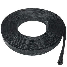 Seismic Audio - EBS3850 Negro - Calcetines de cordón de tubo de 50 pies, color negro