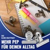 Poppstar 12x Magnetic Clips (Magnetic Clips with an Oblong Clamp