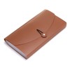 3 Pack 13 Pocket Check Bill Folder, Expandable Coupon Currency