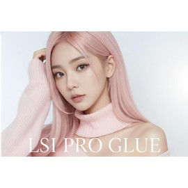 LSI (Supervised by Matsu Exercon), Pro Glue, For Eyelash Extensions, Strong, Hypoallergenic, Quick Drying in 2 to 3 Seconds, Long Lasting, For Salon Use, Self-Prohibited, Commercial Use