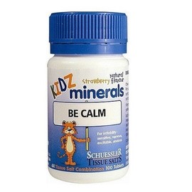 Schuessler Tissue Salts Kidz Minerals Be Calm 100Tabs