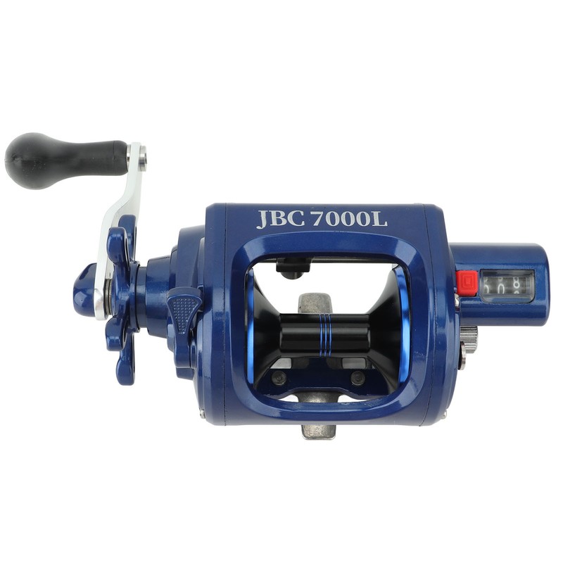 Baitcasting Fishing Reel Round Baitcaster Reel Smooth Powerful Saltwater Inshore