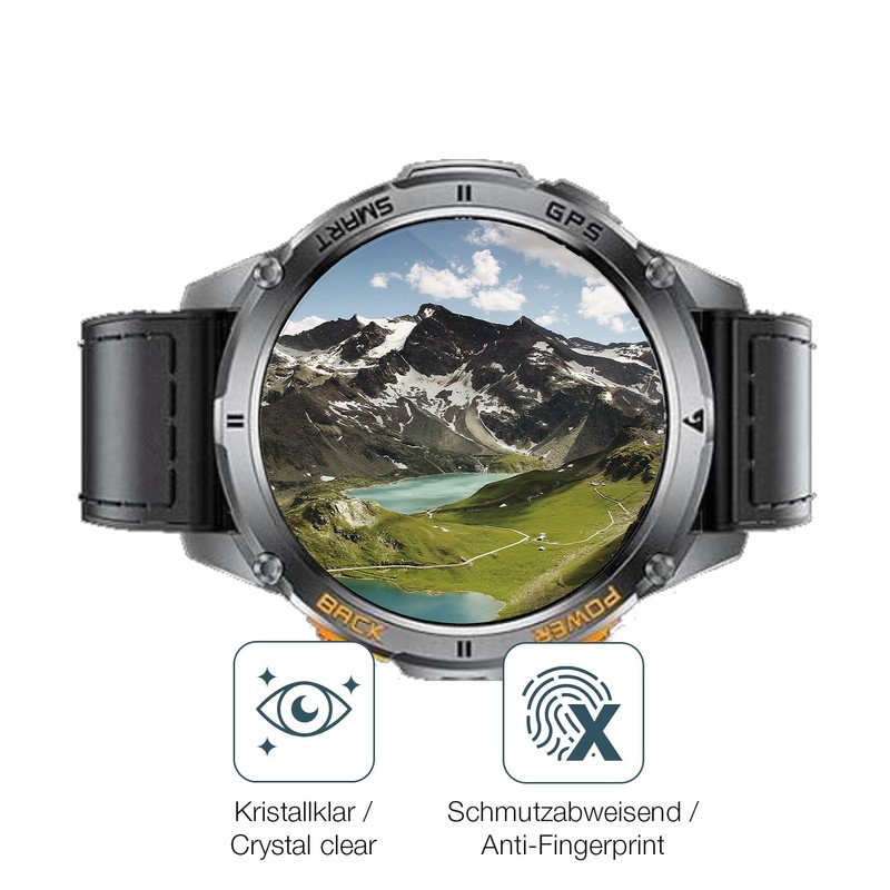 dipos I 6 x Clear Screen Protectors for Fox DM4