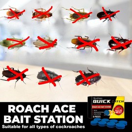 Cockroach Sniper - a safe home solution forcockroaches PetFriendly,Insecticide ,Gel-Based | Effective |   No Mess, Won't DamageFloors-multicolor