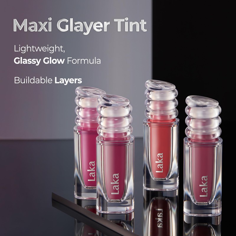 Laka Maxi Glayer Tint 3.8g/0.13oz, Glass Layer of Gloss, Ultra
