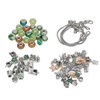 Charm Bracelet Making Kit Basic Bracelets Colored Beads Pendants Jewelry
