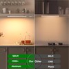 AIBOO Under Cabinet Lighting, Dimmable 12 inch Under Counter Lights,