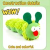 Hey Jumi Exciting Green Worm Cat Toy with Catnip -