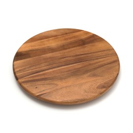 Lipper International Acacia Wood 18-Inch Lazy Susan Kitchen Turntable