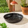 Evergreen Garden 14" Rain Chains Basin, Display Dish w/Chain, Rainwater