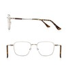 RB.Pilot Classic Square Reading Glasses for Men Women Light Blocking