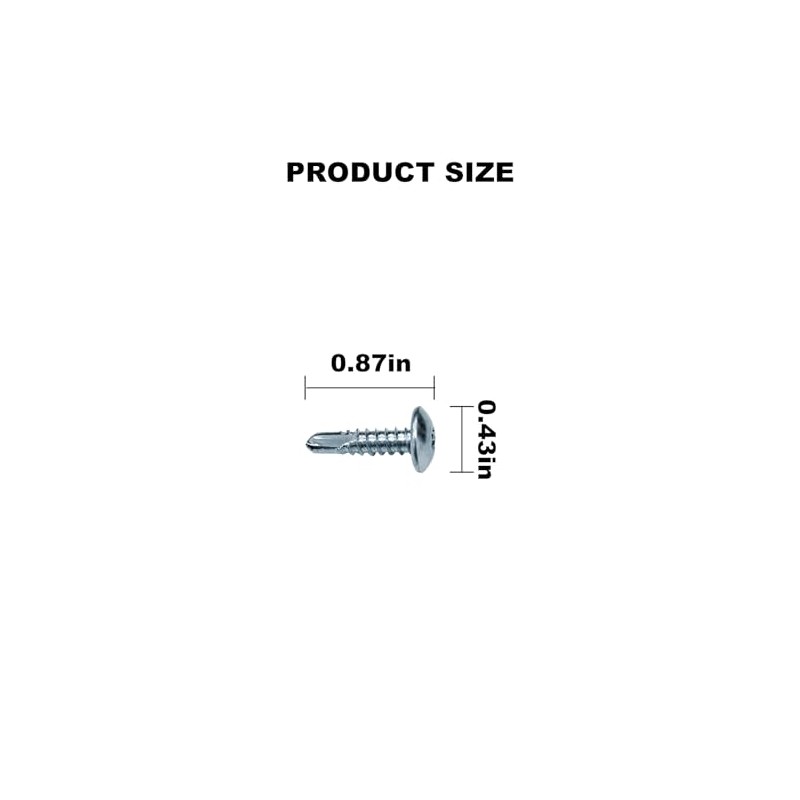 Trailer Exterior Self Tapping Screws (150pcs)#10 x 3/4'' Enclosed Car