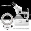 Microscope LED Light, Microscope Camera Ring Light, 144 LED Beads