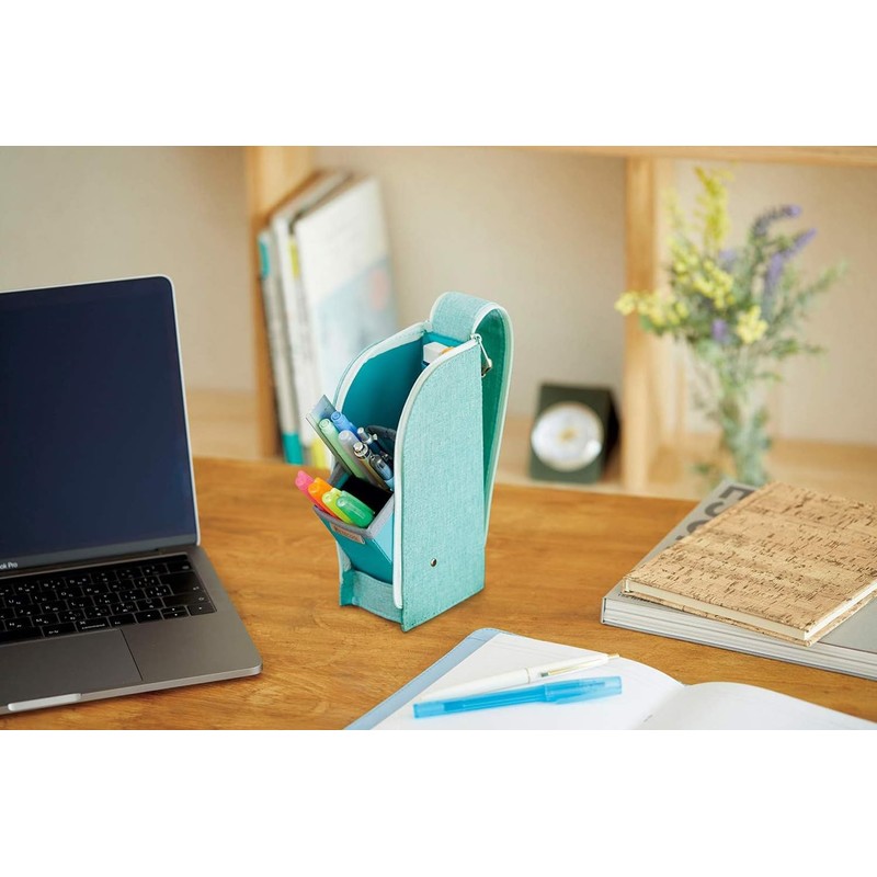 Raymay Fujii FY379M Pencil Case Detailed Green
