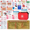 First Aid Kit 196 Piece Waterproof Hard Shell Eva Portable