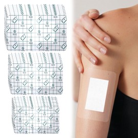 21 PCS Waterproof Dressings for Wounds,Clear Waterproof Wound Dressing in 3 Sizes,Waterproof Bandage for Swimming & Showering (PU Film, Breathable & Hypoallergenic)