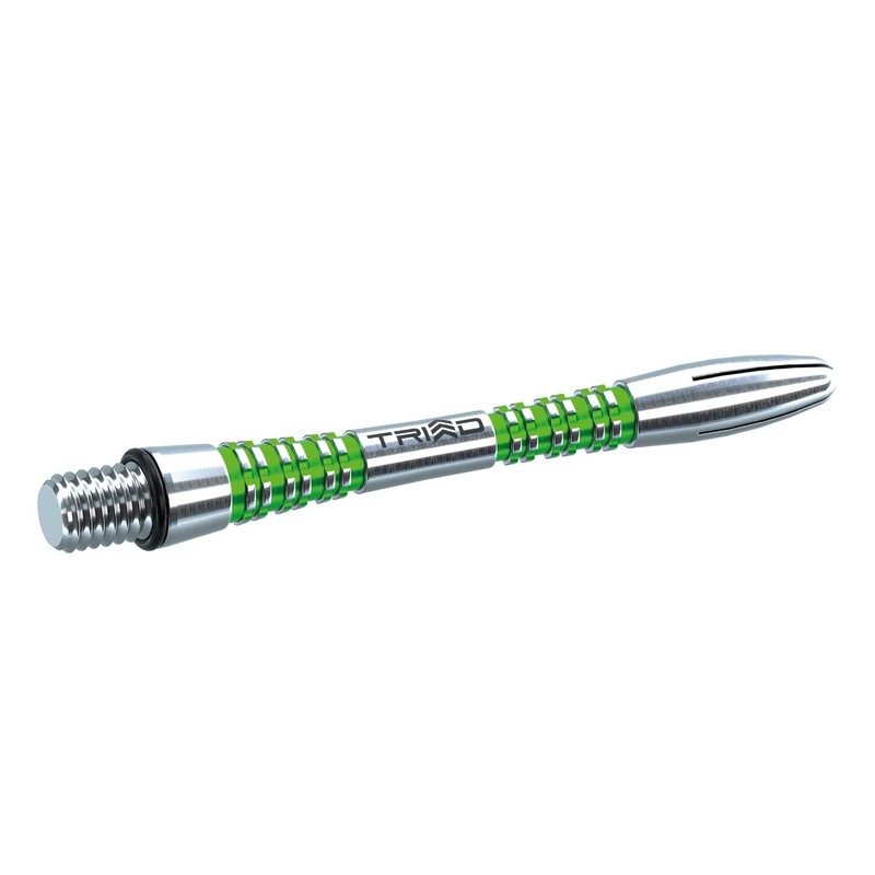 WINMAU Triad Aluminium Green Intermediate Dart Shafts (Shafts) - 1