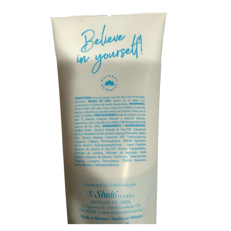 Sheló NABEL Moisturizing Facial Cream with Collagen, 8.46 floz