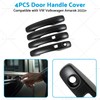MAX COOL 4PCS Door Handle Covers Protector Suitable for VW