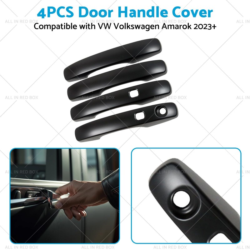 MAX COOL 4PCS Door Handle Covers Protector Suitable for VW