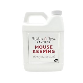Walter & Rosie Mouse Keeping Luxury Detergent - Inspired Scent with Bergamot and Grapefruit - Cleans All Fabric Types - Ideal for Machine & Handwash - The Happiest Detergent on Earth - 64 Oz