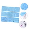 WOONEKY Water Transfer Snowflake Nail Stickers Set 60pcs DIY Manicure