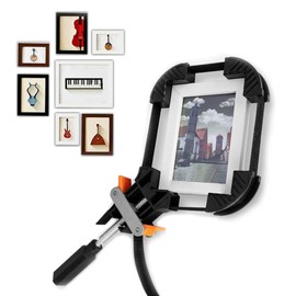 La Llareta Band Strap Clamp, Ratcheting Clamp, Band Rapid Clamp Corner, 90 Degrees Multi Function Adjustable Corner Clamp for Wooden Picture Frames and Drawers