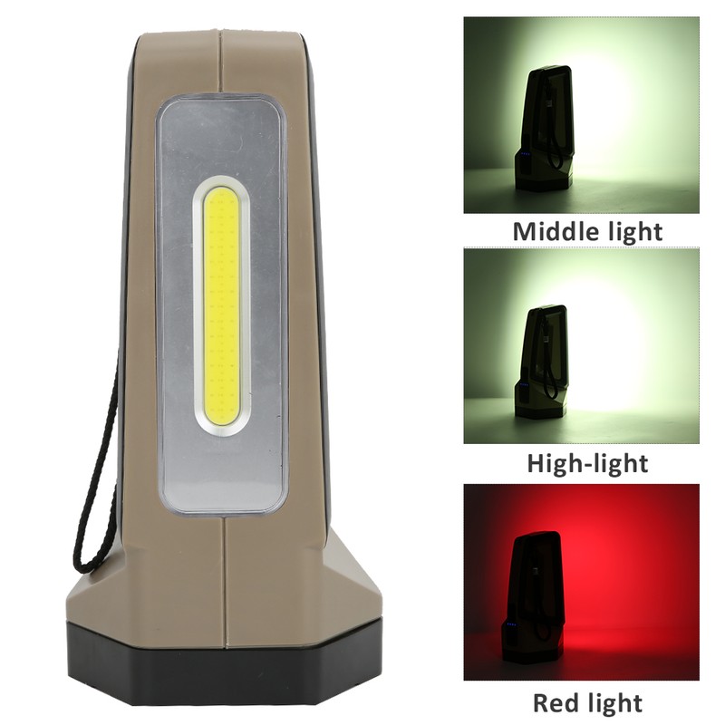Multifunction LED COB Charging Hand Lamp Waterproof Strong Light with