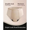 AIRCUTE Washable Women Urine Incontinence Underwear Leak Proof Panties for