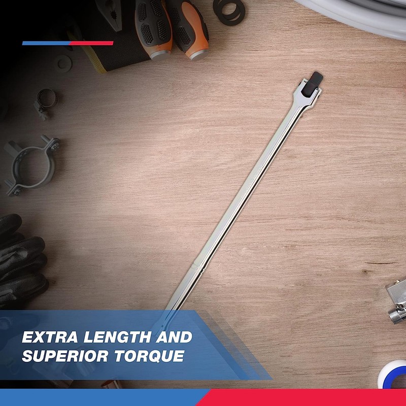Neiko 00200A 1/2" Drive Extension Breaker Bar | 15" Length