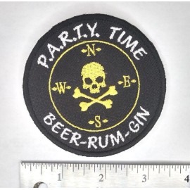 Alestorm Patch Skull Crossbone Scottish Pirate Folk Power Heavy Metal Band Beer