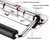 Guanici Pack of 2 Box Handles, Folding Handle, Stainless Steel,