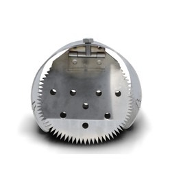 Rat Blockers Stainless Steel for Drains - Twin Steel Valves, 4 inch Rat Flap(100mm/110mm), Non-Return Valve, Shorter Design for Curved Fittings