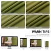 CUCRAF Olive Green Velvet Curtains 96 inches Long, Soft Room