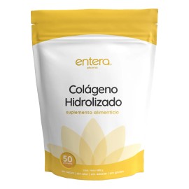 Colágeno Hidrolizado Entera Pharma 500g Colageno En Polvo Sin sabor