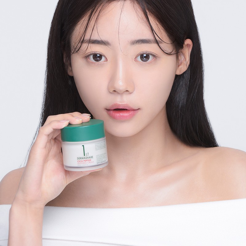 Dermashare Moisture Cream Cica Peptide Soothing Blemish Skin Soothing Non-irritating