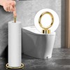 Siyzda Bath Toilet Paper Holder, Toilet Tissue Roll Organizer Storage,