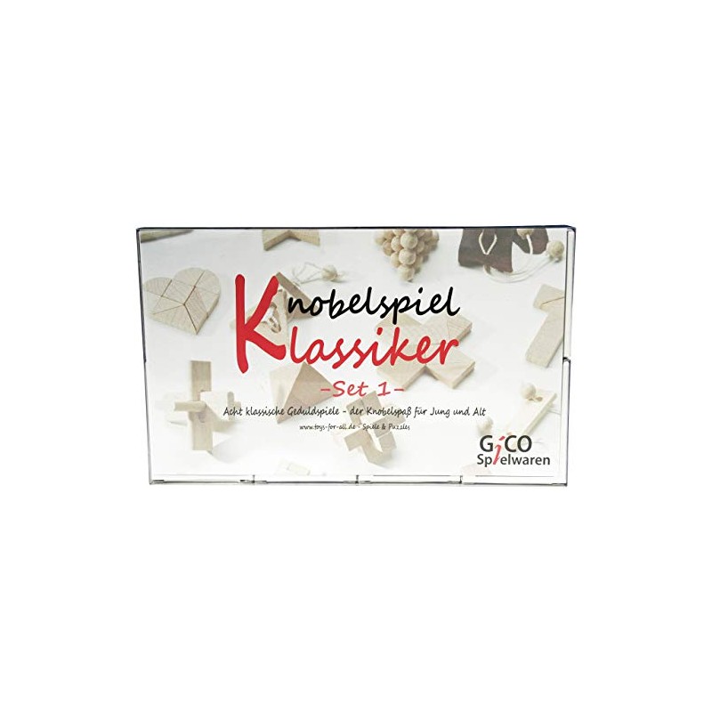 GICO Knobelspiel Klassiker Sets - Various Giveaways - Games Individually