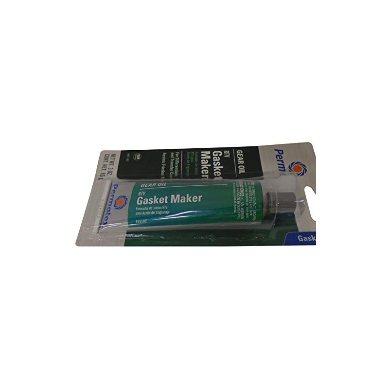 Permatex 81182 Gear Oil RTV Gasket Maker, 3 oz (Packaging