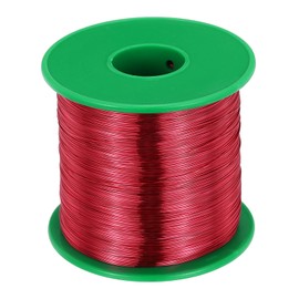 MECCANIXITY 28 AWG Magnet Wire, 28 Gauge Enameled Copper Wire, 1 Lb Magnetic Coil Wire for Transformer, Motor, Electric, 155C(311F)