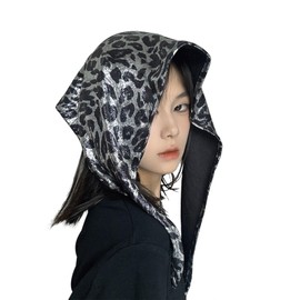OhMill Leopard Bandana Head Scarf for Women Hair Scarf Triangle Bandana Y2K Bandana Headbands for Women Hair Bandanas for Women