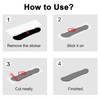 Fyearfly Transparent Skateboard Grip Tape, Waterproof Scooter Grip Tape, Transparent