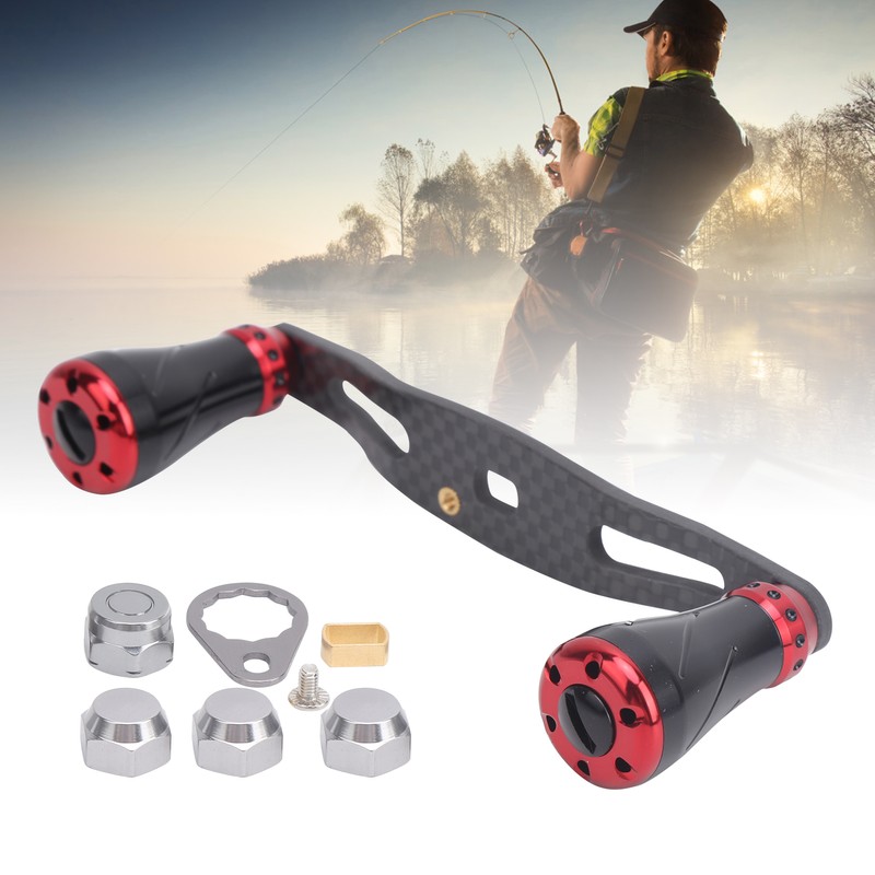 95MM Spinning Reel Rocking Handle Grip Left Right Fishing Wheel