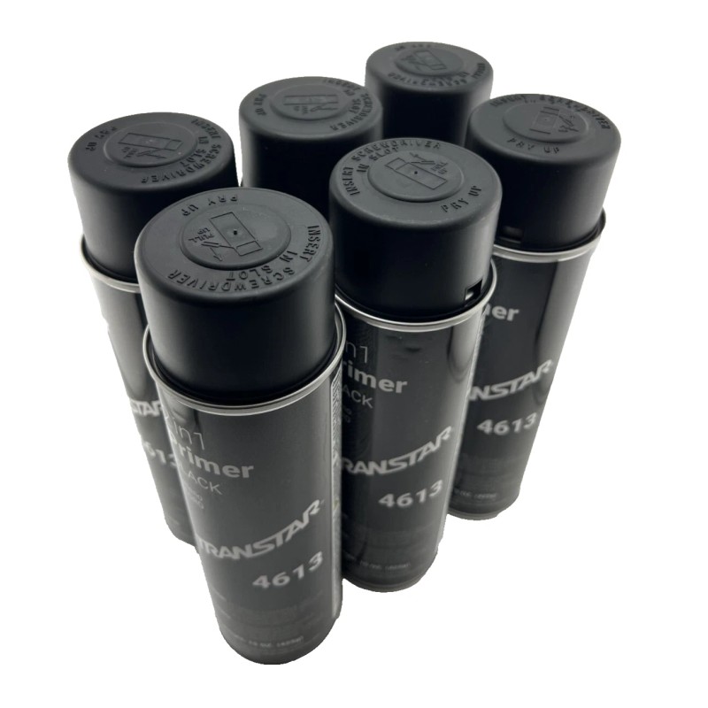 TRANSTAR 4613 -2 IN 1 PRIMER - BLACK 15oz. -