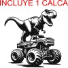 Sticker Calcomanía Puerta Cajuela Jurassic Pick Up