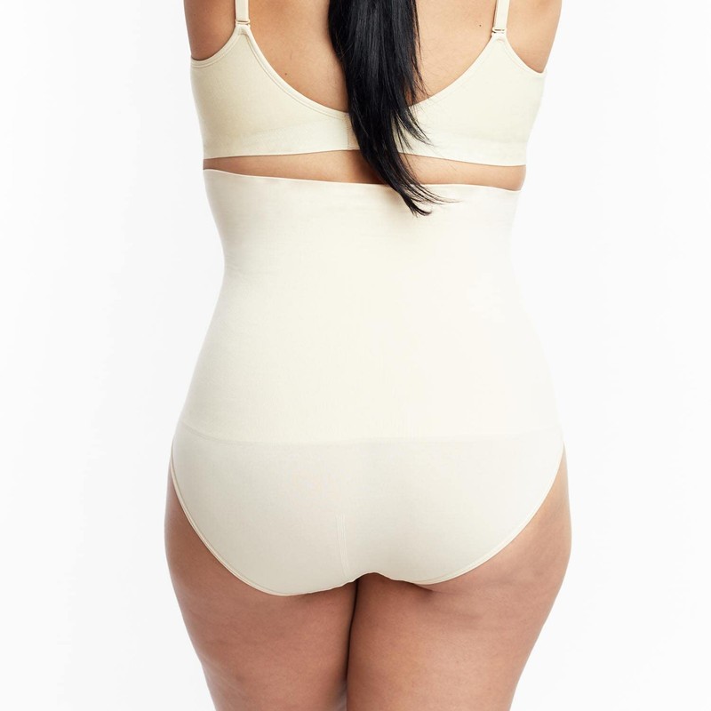 Underoutfit High Waisted Underwear for Women- Tummy Control Shapewear Panty-